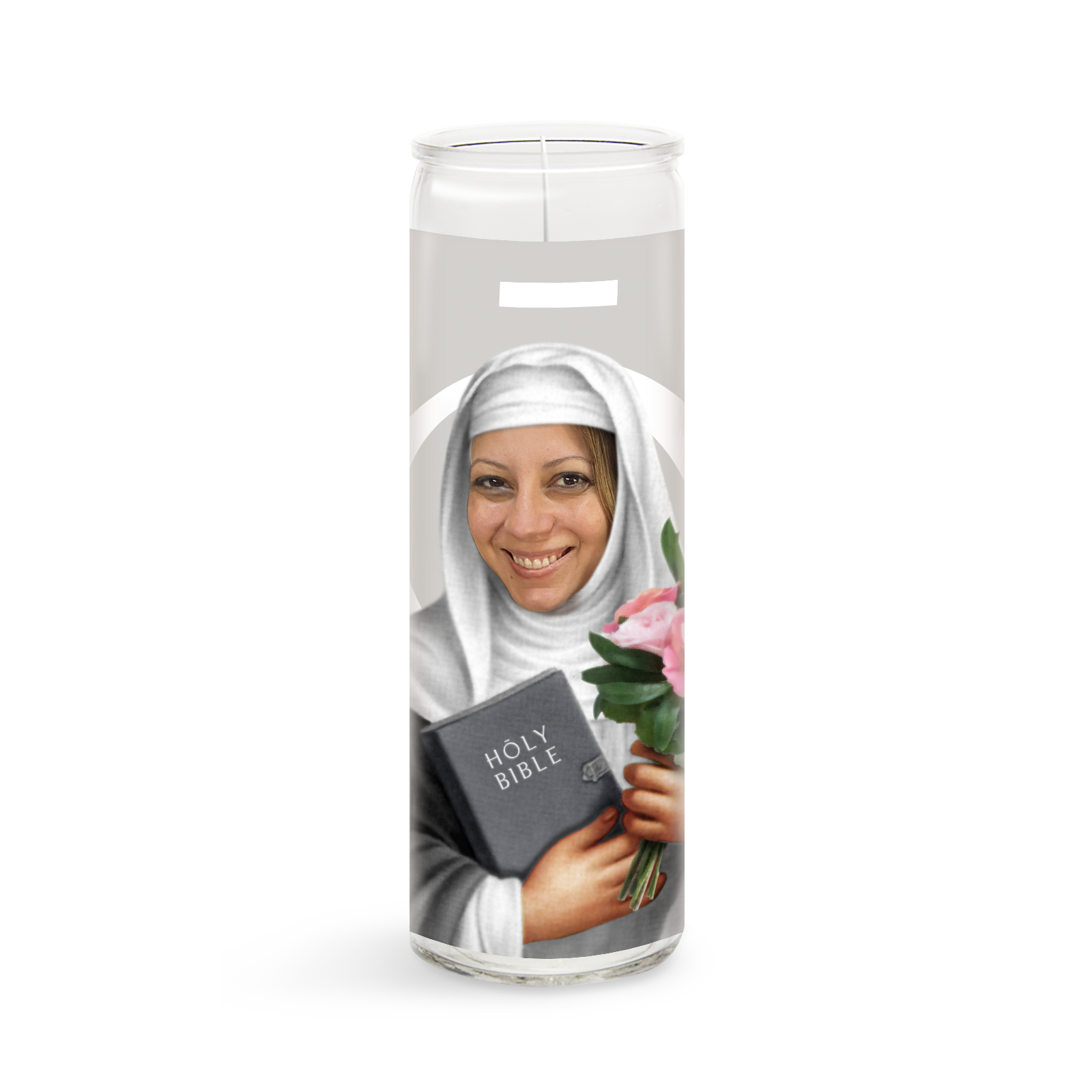 Personalised Saint Prayer Candle