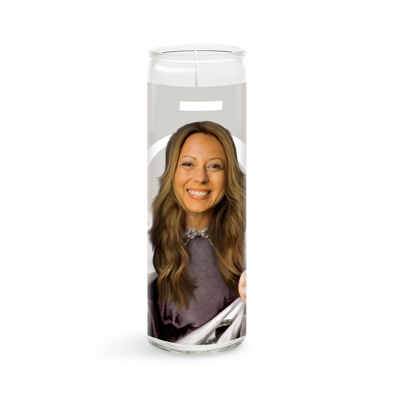Personalised Saint Prayer Candle
