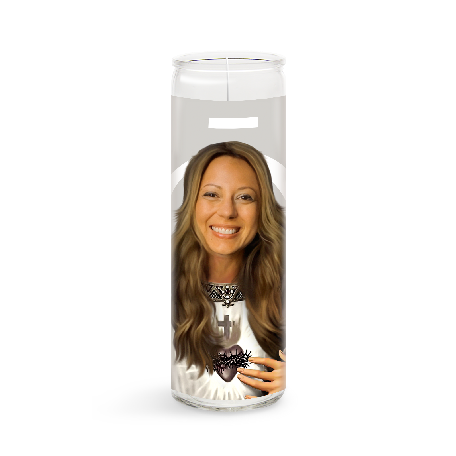 Personalised Saint Prayer Candle