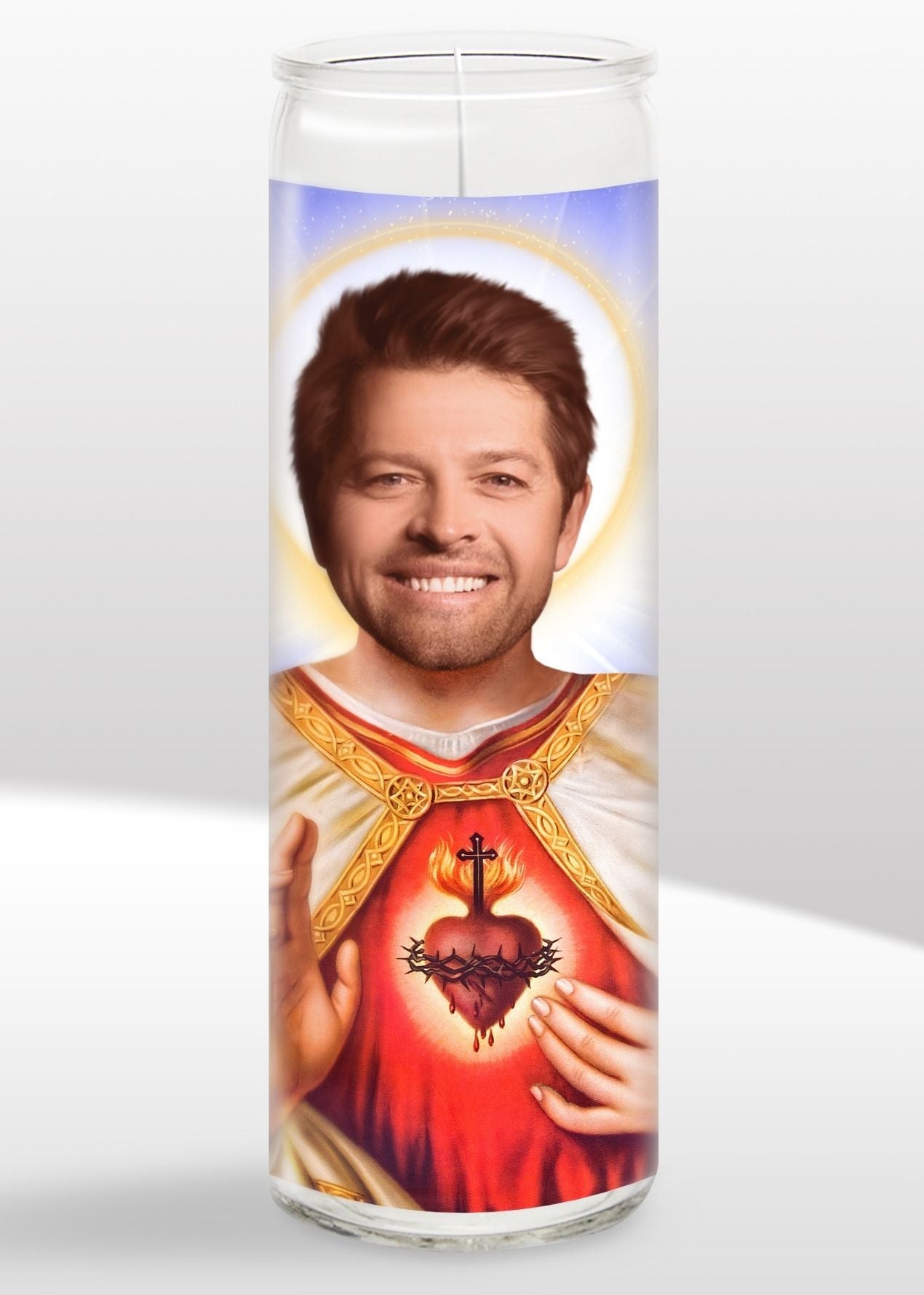 Misha Collins Candle