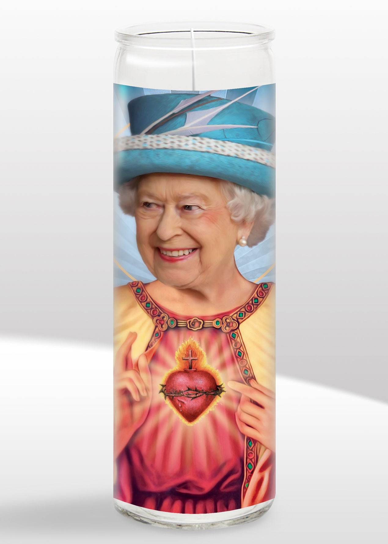 Sold Queen Elizabeth candle