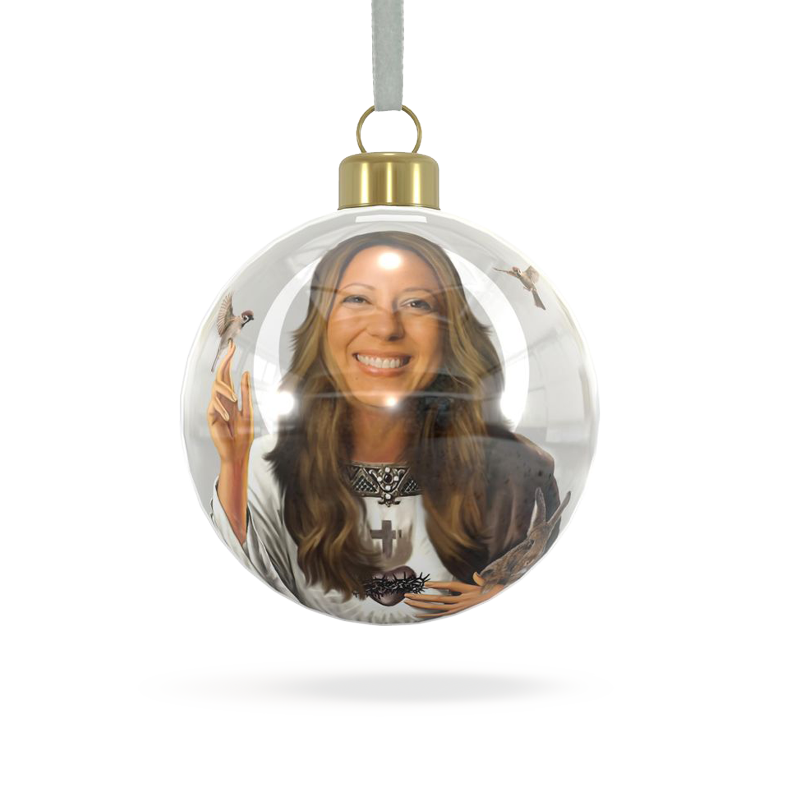 Personalised Saint Bauble