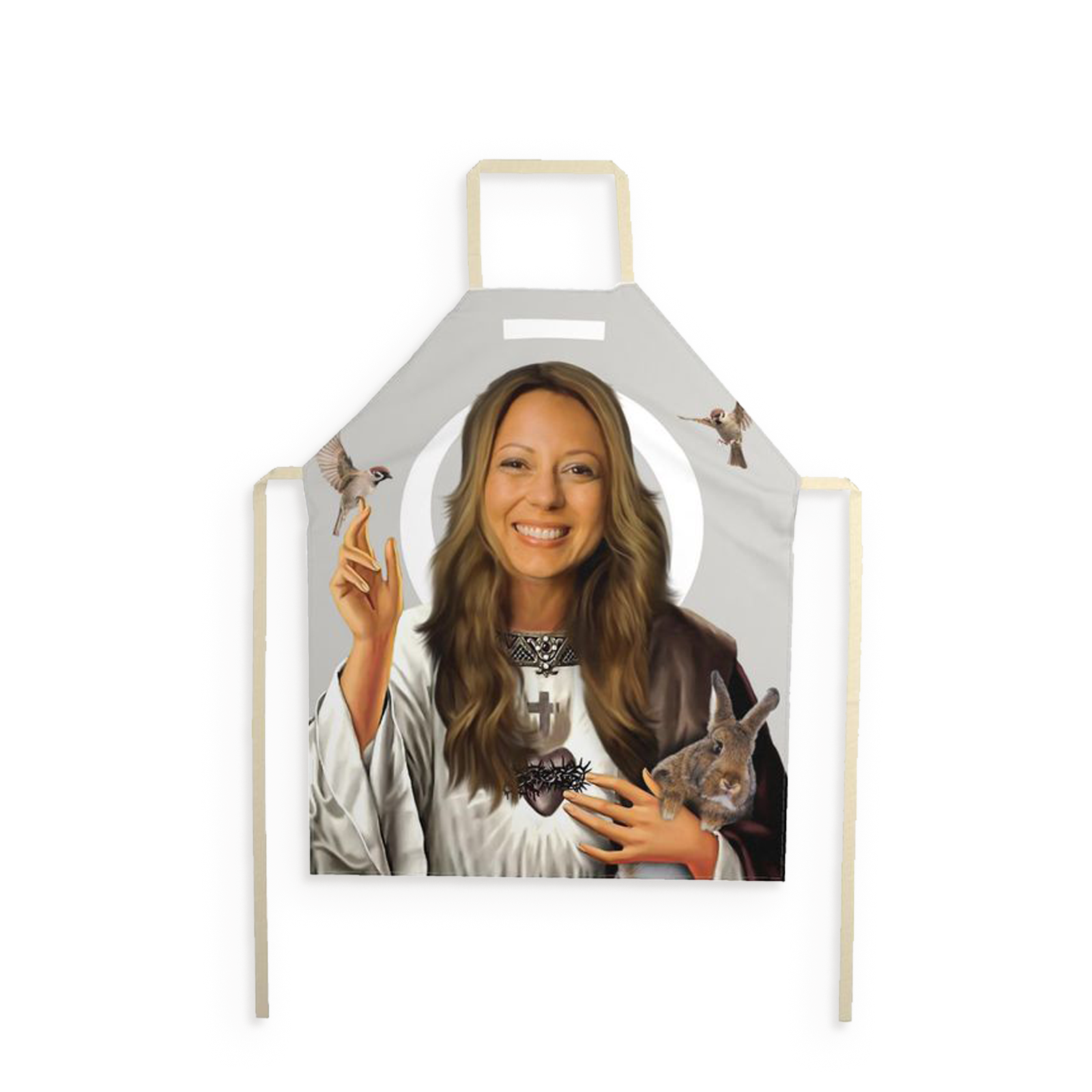 Personalised Saint Apron