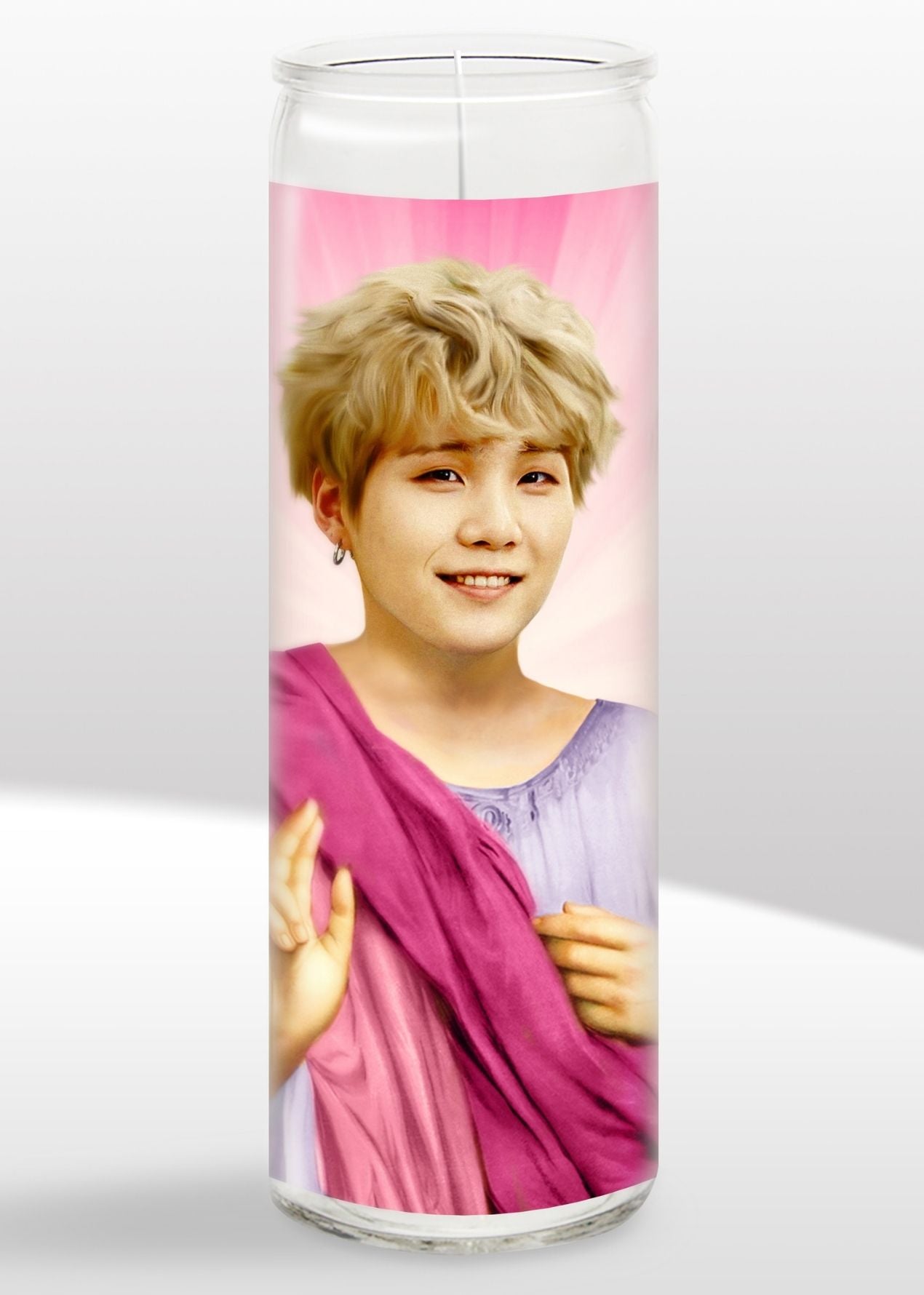 Suga (BTS) Candle