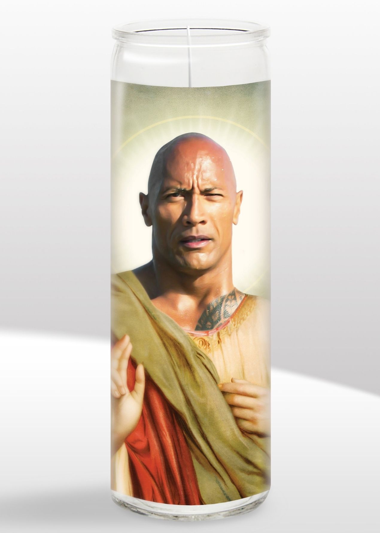 Dwayne Johnson Candle